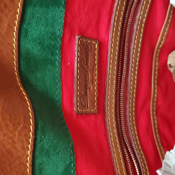 Dooney & Bourke Florentine Natural Toggle Whipstitch Bucket Bag - Picture 9 of 9